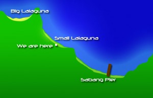 Puerto Galera Map Sunsplash Blue Ribbon Divers