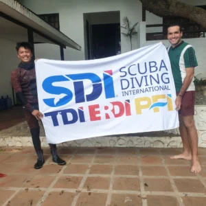 Adrien SDI Computer Nitrox Photo with Flag