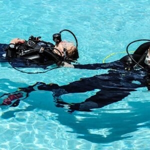 tired diver tow
