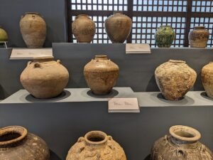 Stoneware jars from the San Diego wreck, National Museum of the Philippines