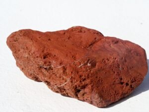 Red jasper specimen from the Anilao shoreline
