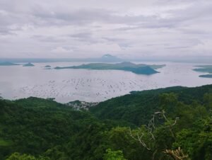 Taal Lake and Volcano Island viewed from Tagaytay