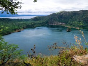 Crater lake within Volcano Island, Taal